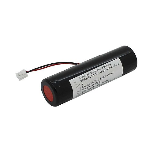 Gartengeräteakku LiIon 3,6V 2500mAh ersetzt Gardena Accu 1