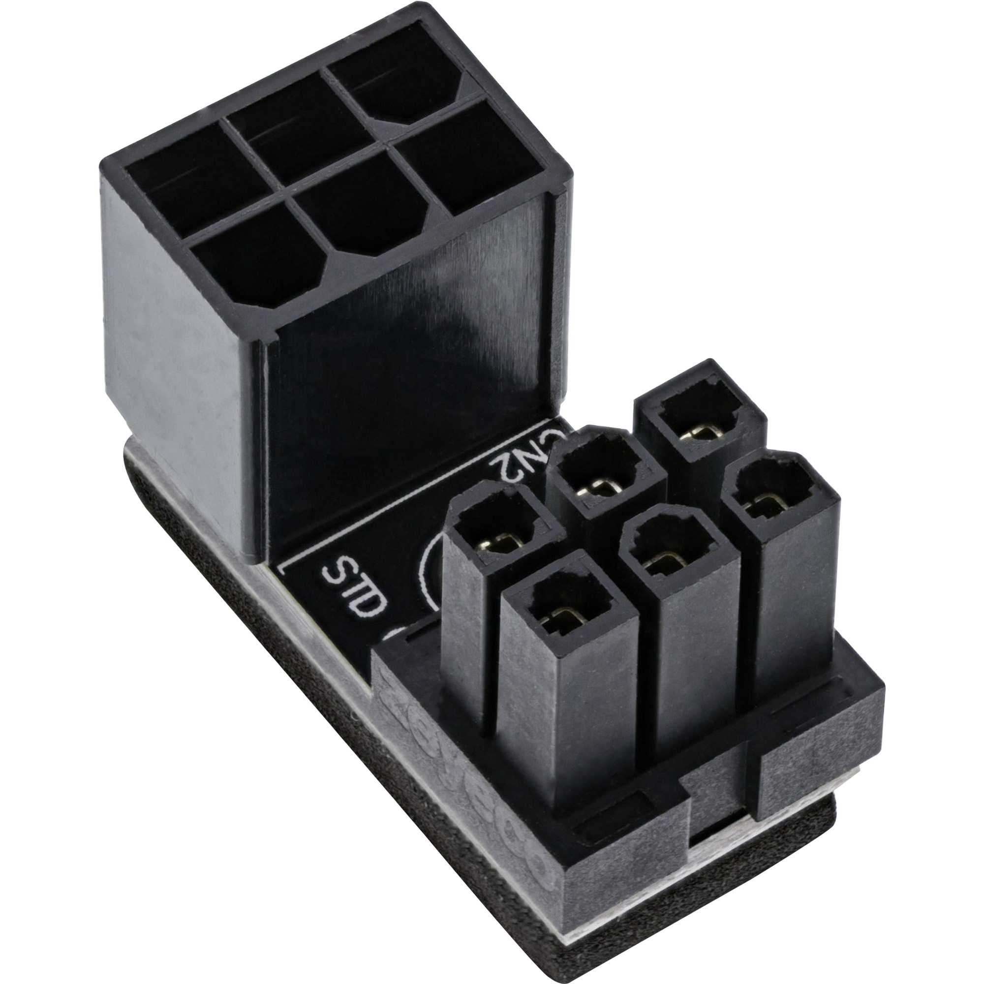 Inline® Stromadapter intern, 180° ATX 6pol Stecker / Buchse