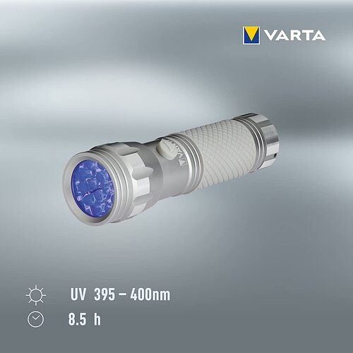 Varta UV Light Taschenlampe 15638 - inkl. Batterie