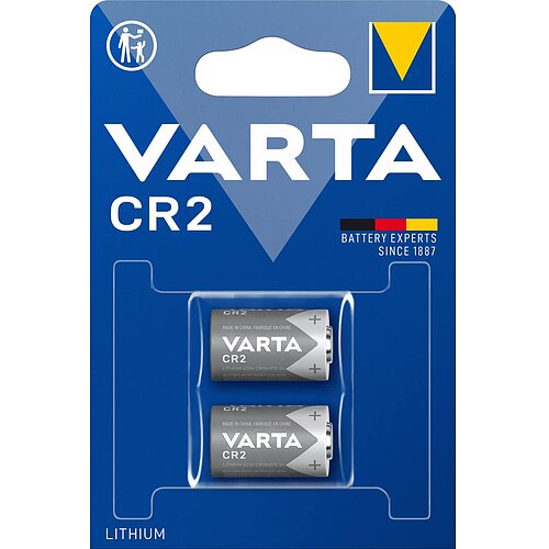 5x Varta Lithium 3V CR2 CR17355 Batterie
