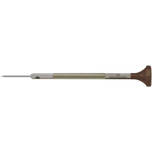 Bergeon - Uhrmacher Schraubendreher 30081-300 Schlitz 3,0mm Braun