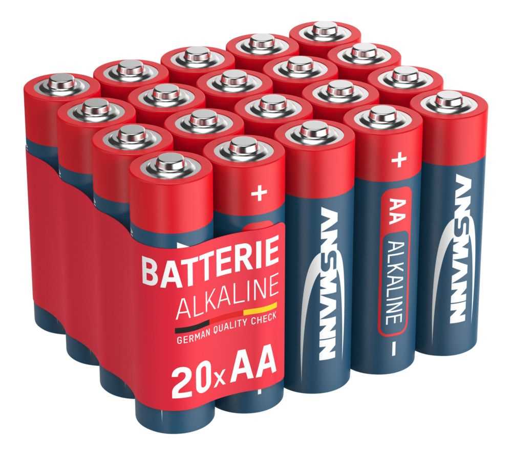 Ansmann Red AA Mignon LR6 Alkaline Batterien - 20er Box Ansmann Red AA Mignon LR6 Alkaline Batterien - 20er Box