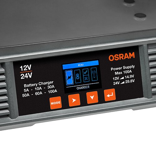 BATTERYcharge PRO Batterie Ladestation 100A 1St. OSRAM