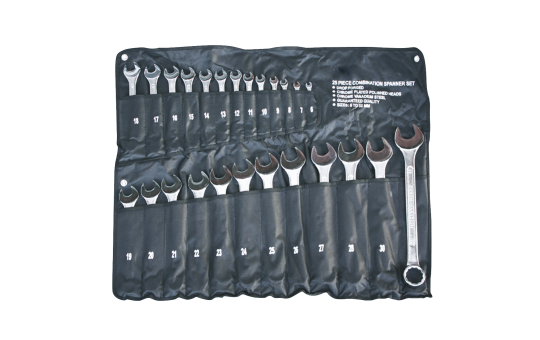Gabel-Ringschlüsselsatz, 25-tlg., 6-32mm