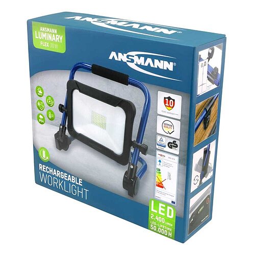 Ansmann FL2400R 30W Baustrahler Luminary Flex 1600-0276