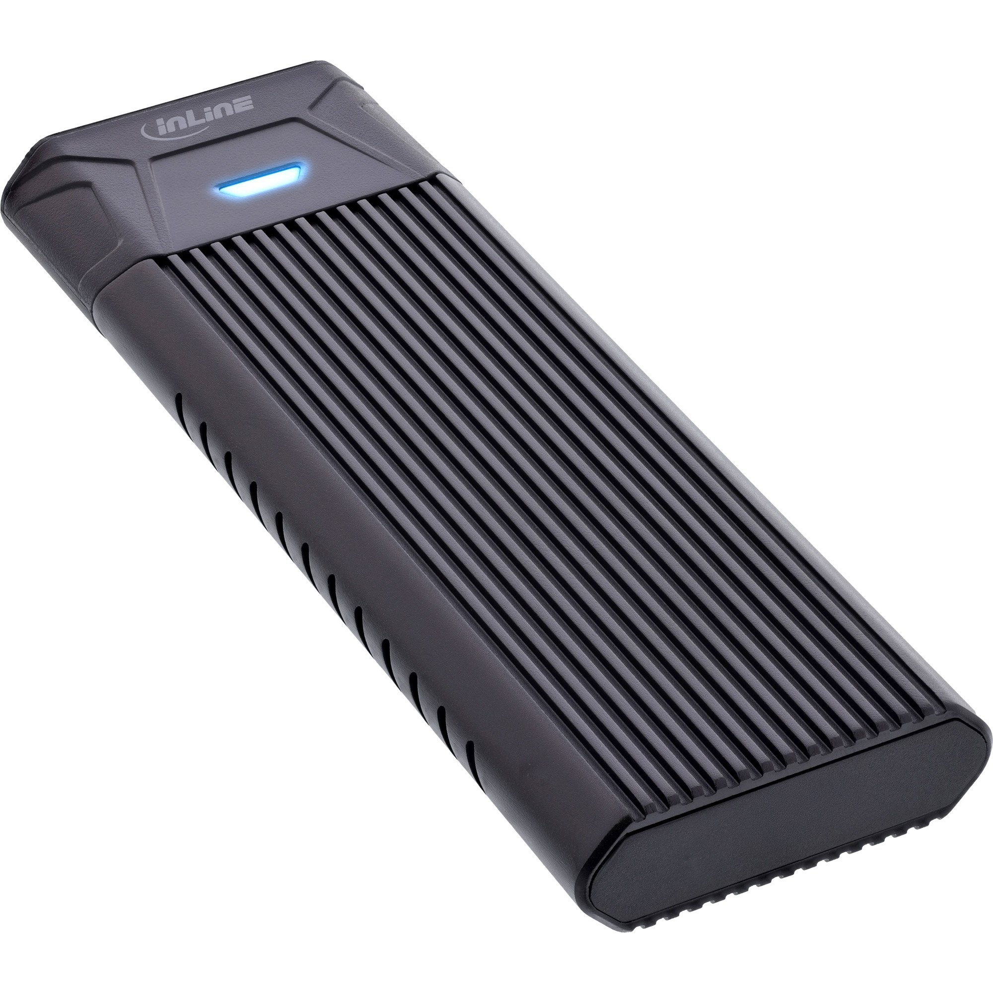 Inline® USB3.2 Gen.2 USB-C zu M.2 SSD (PCIe NVMe & SATA) gehäuse Inline® USB3.2 Gen.2 USB-C zu M.2 SSD (PCIe NVMe & SATA) gehäuse