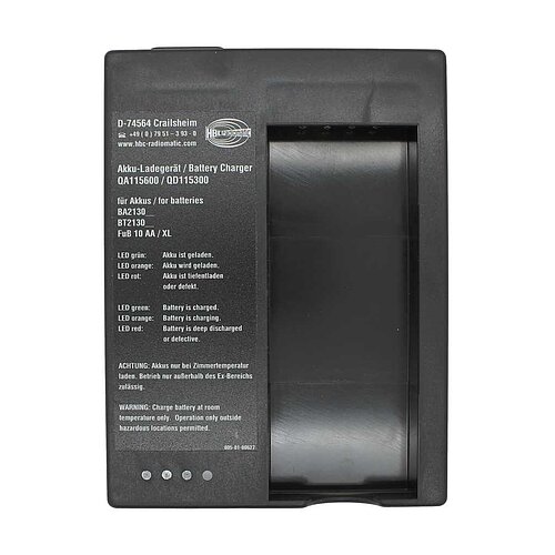 Original-Ladegerät HBC QA115600 passend für HBC BA214060 Original-Ladegerät HBC QA115600 passend für HBC BA214060