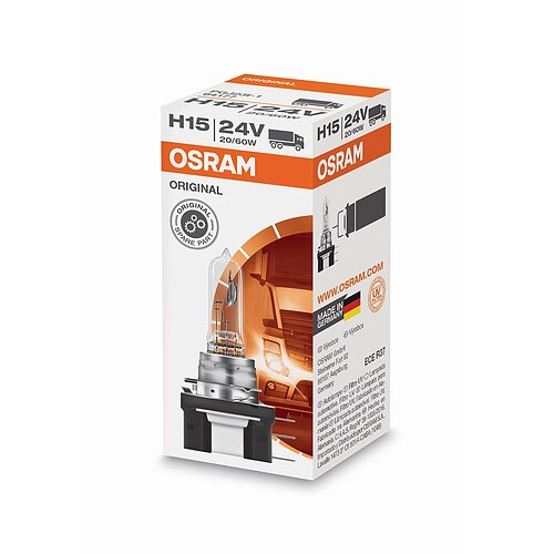 H15 24V 20/60 PGJ23t-1 Original Faltschachtel OSRAM