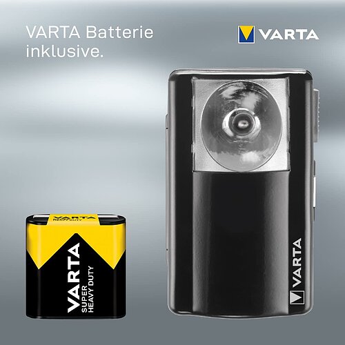 Varta Palm Light Taschenlampe 16645 - inkl. Batterie
