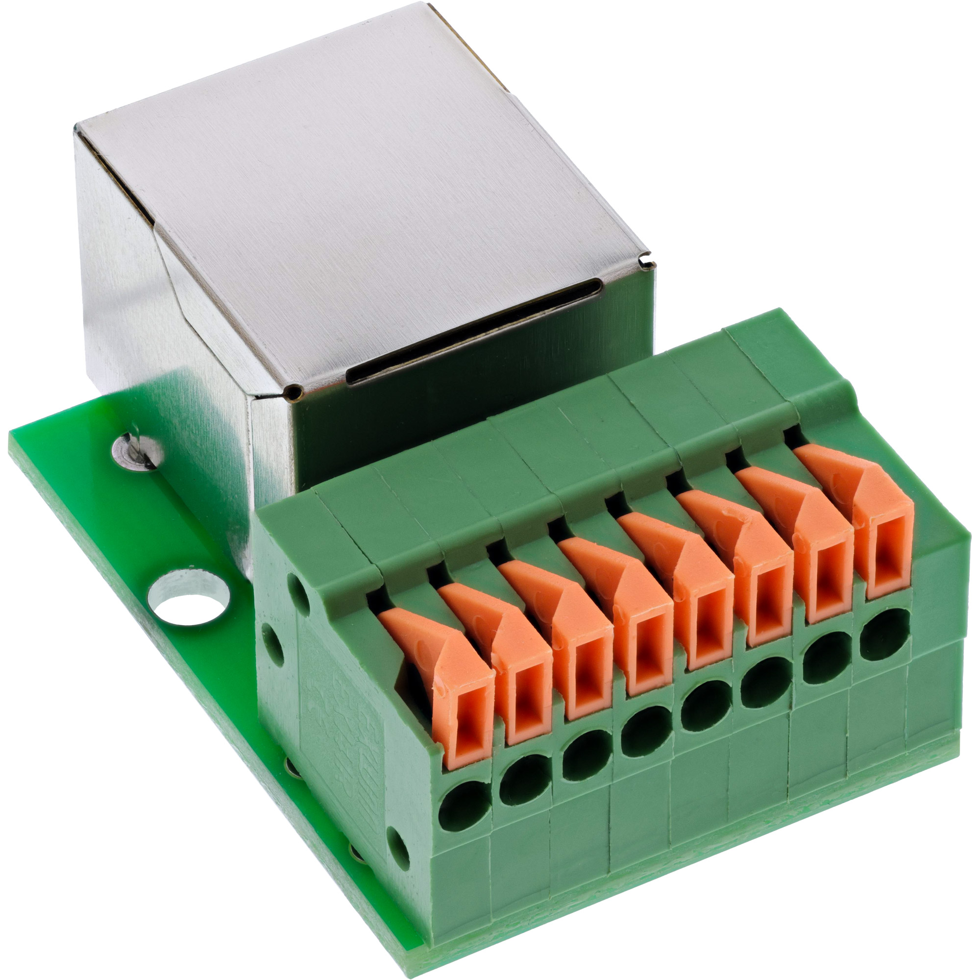 InLine® RJ45 Buchse an Push-In-Klemme, 8-polig, Cat.5e