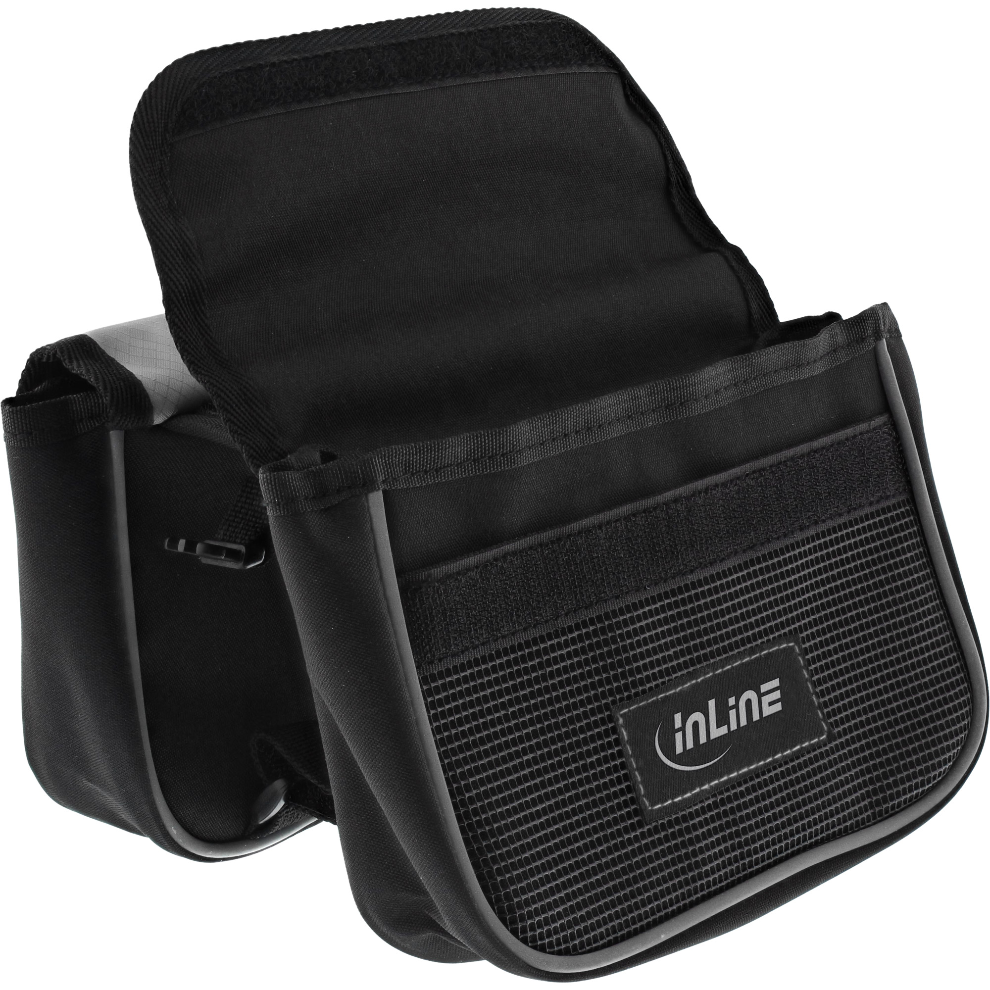 Inline® Sport Fahrradtasche Multi zur Montage auf den Rahmen, schwarz