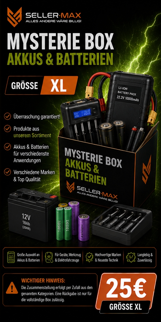 Mystery-Box-XL Akkus & Batterien Mystery-Box-XL Akkus & Batterien