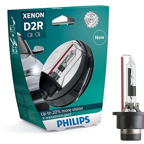 Philips D2R 35W P32d-3 Xenon X-treme Vision +20% Blister