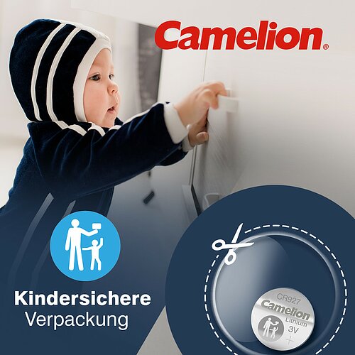 Camelion CR927 Lithium Knopfzelle 1er Verpackung