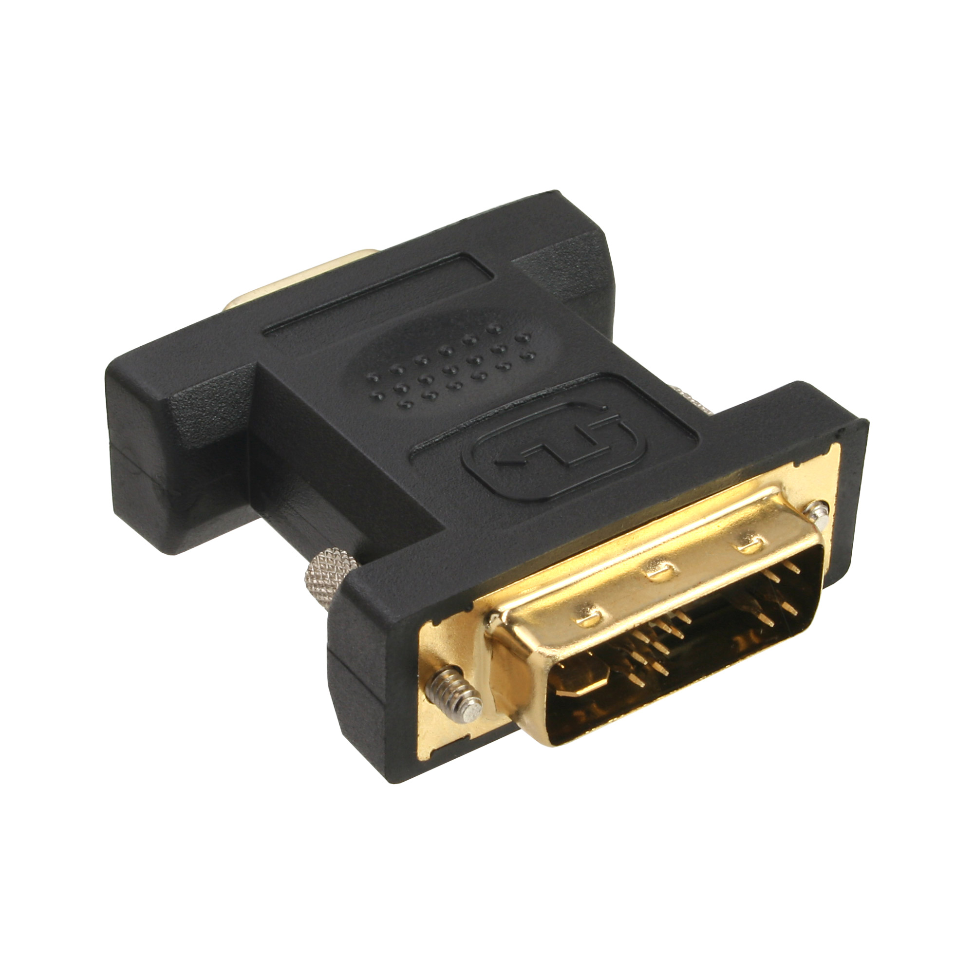 Inline® DVI-A Adapter, Analog 12+5 Stecker auf 15pol HD Buchse (VGA), vergoldet Inline® DVI-A Adapter, Analog 12+5 Stecker auf 15pol HD Buchse (VGA), vergoldet