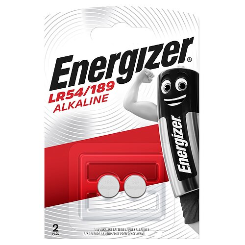 Enerizger 189 LR54 10GA LR1130 389 1.5V Alkaline Knopfzelle - 2er Verpackung
