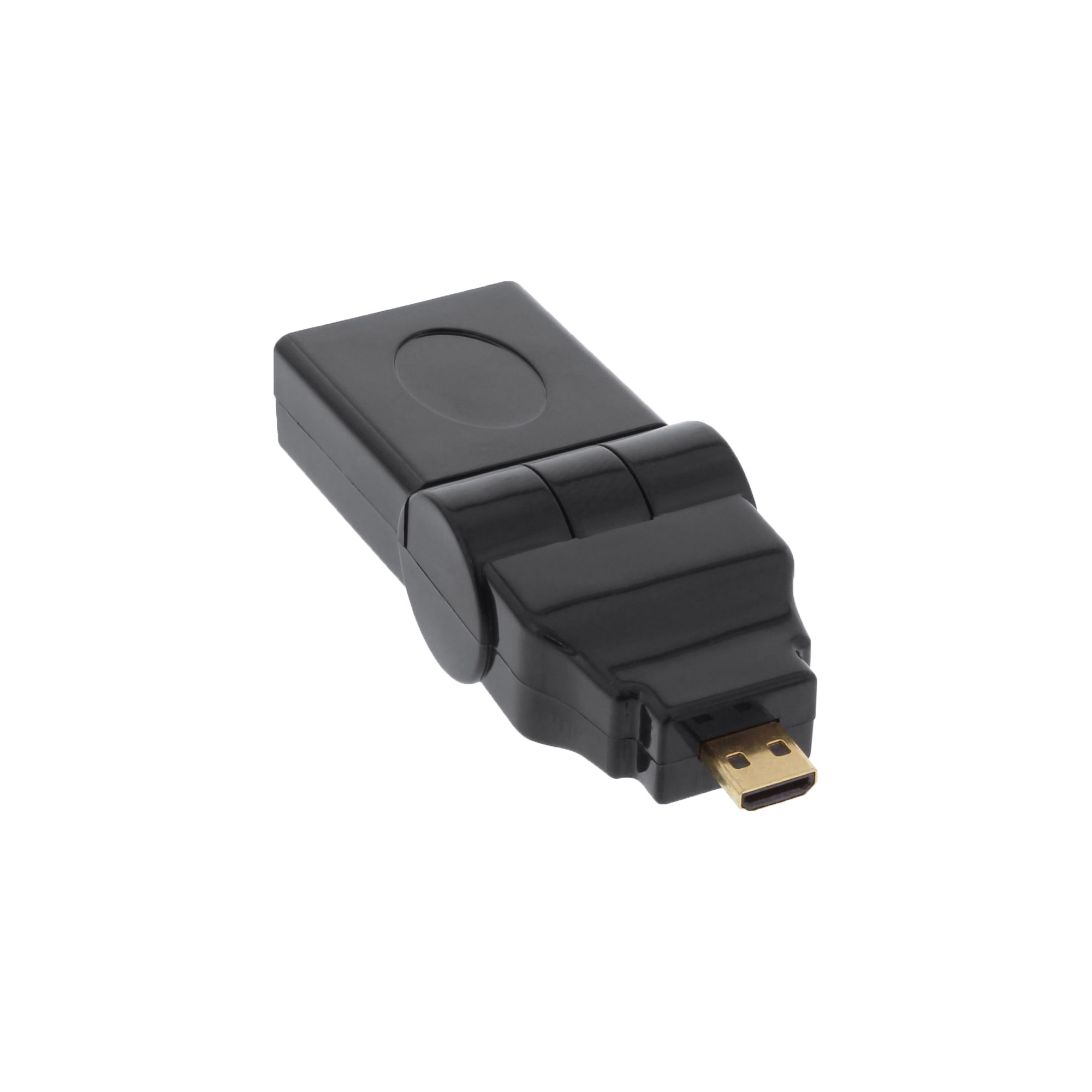 Inline® HDMI Adapter, HDMI A Buchse auf Micro HDMI D Stecker, flexibel, 4K2K Inline® HDMI Adapter, HDMI A Buchse auf Micro HDMI D Stecker, flexibel, 4K2K