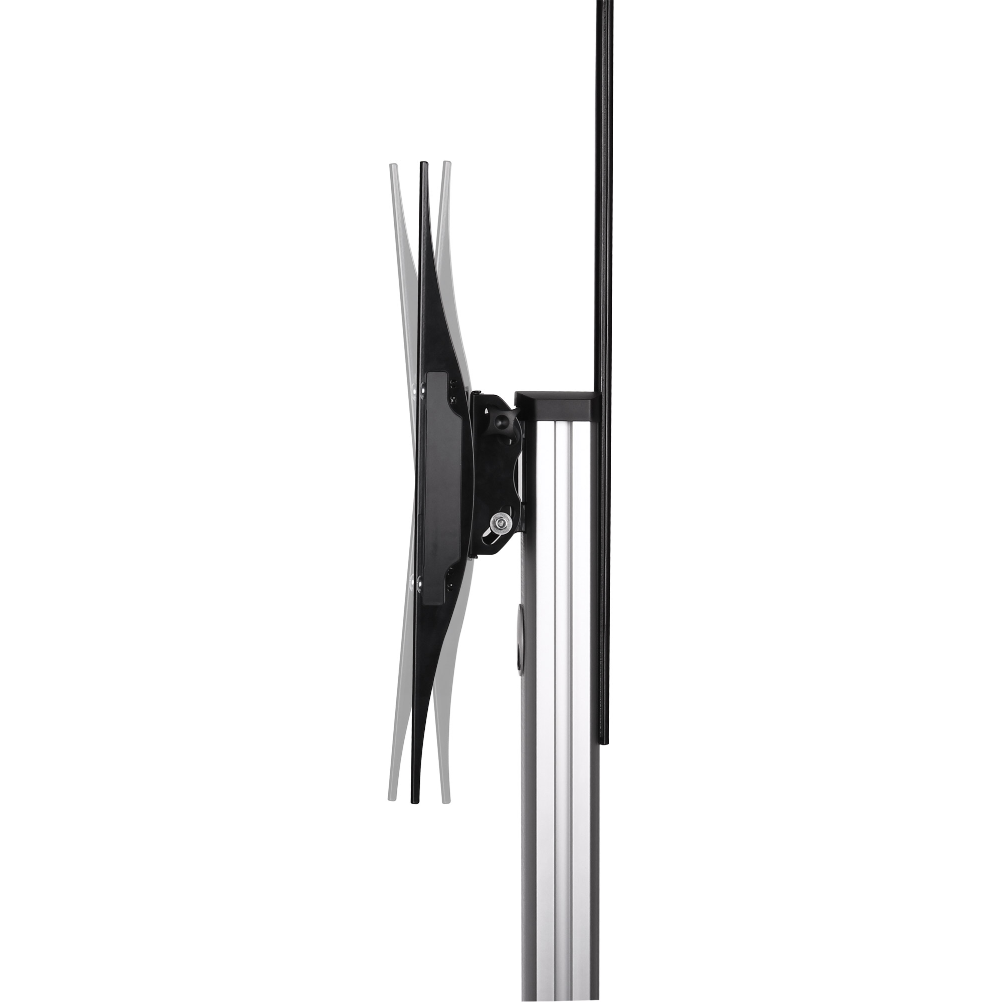 Inline® TV-Wagen, Höhenverstellbar, für LED-TV 37"-70" (94-178cm), max. 50kg