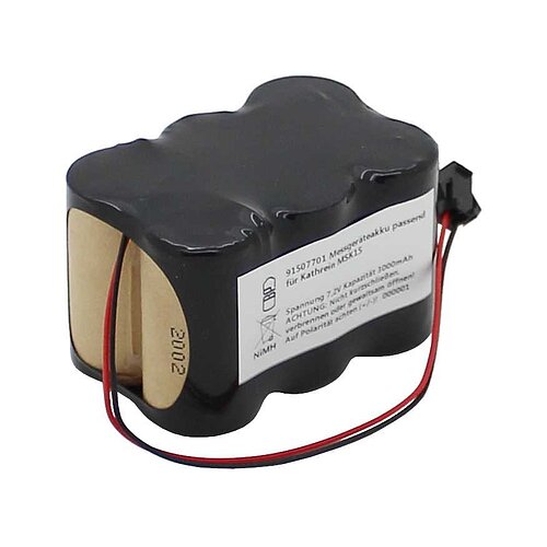 Messgeräteakku NiMH 7,2V 3000mAh passend für Kathrein MSK15 Messgeräteakku NiMH 7,2V 3000mAh passend für Kathrein MSK15