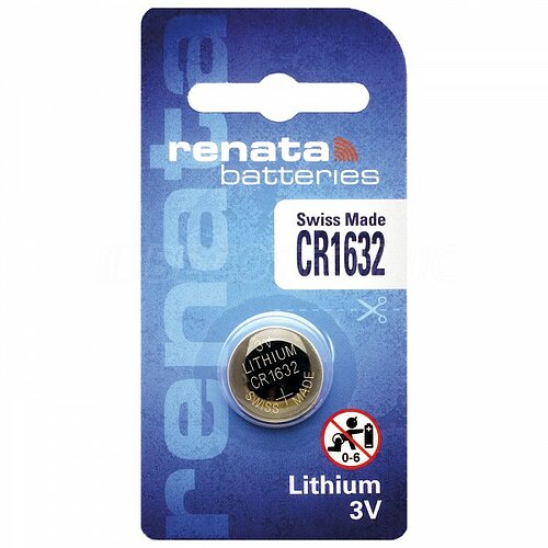 Renata CR1632 Lithium Knopfzelle 3V Batterie 