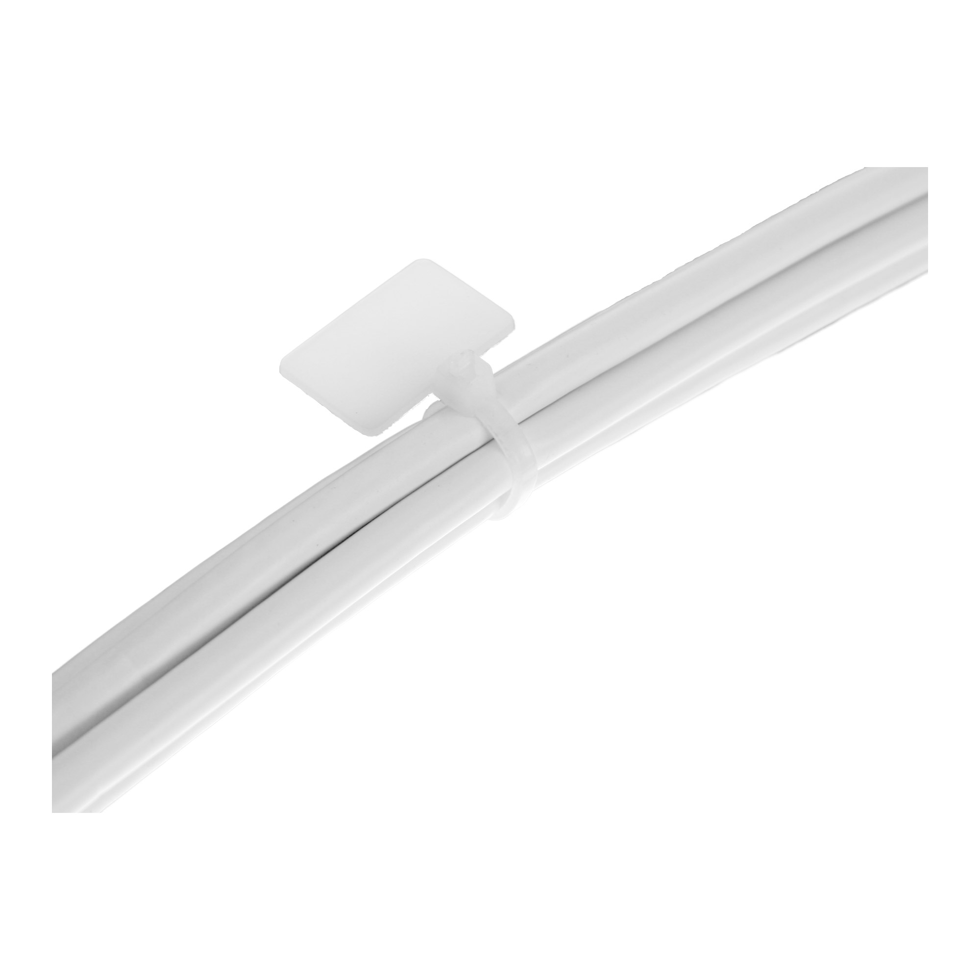 Inline® Kabelbinder mit Markierfeld aussen, Länge 100mm, Breite 2,5mm, 100 Stück