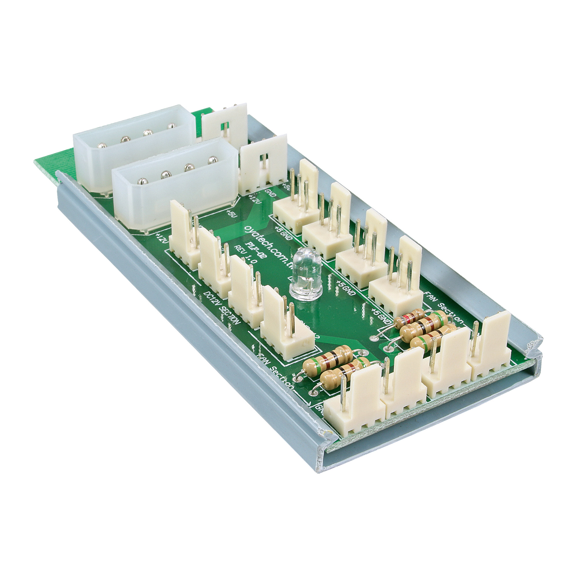 Inline® Multi Port Panel, für 12 Lüfter