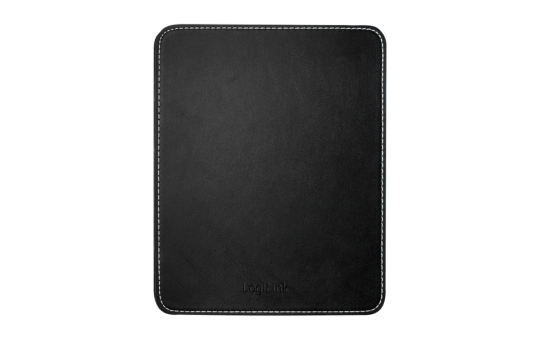 Mauspad im Lederdesign, schwarz