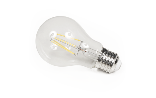 LED Filament Glühlampe McShine ''Filed'', E27, 6W, 670 lm, warmweiß