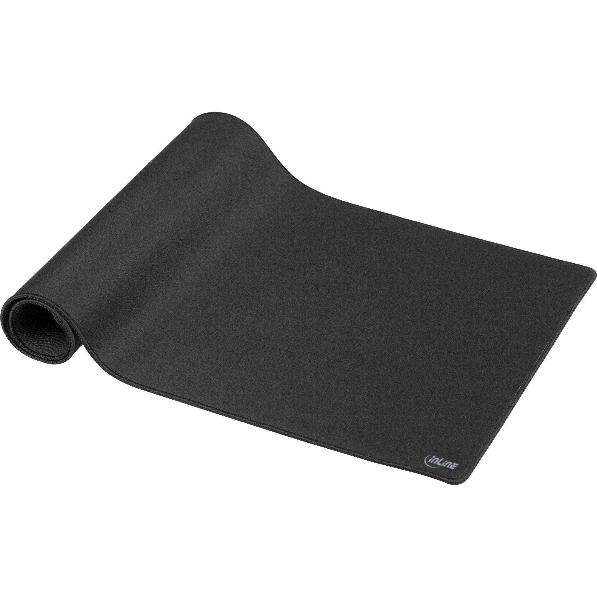 Inline® Maus-Pad XL Schreibtischunterlage, schwarz, 900x400x2mm