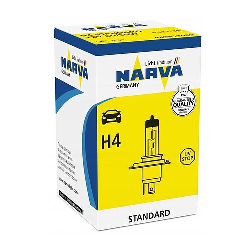 NARVA H4 12V 60/55W P43t HALOGENE