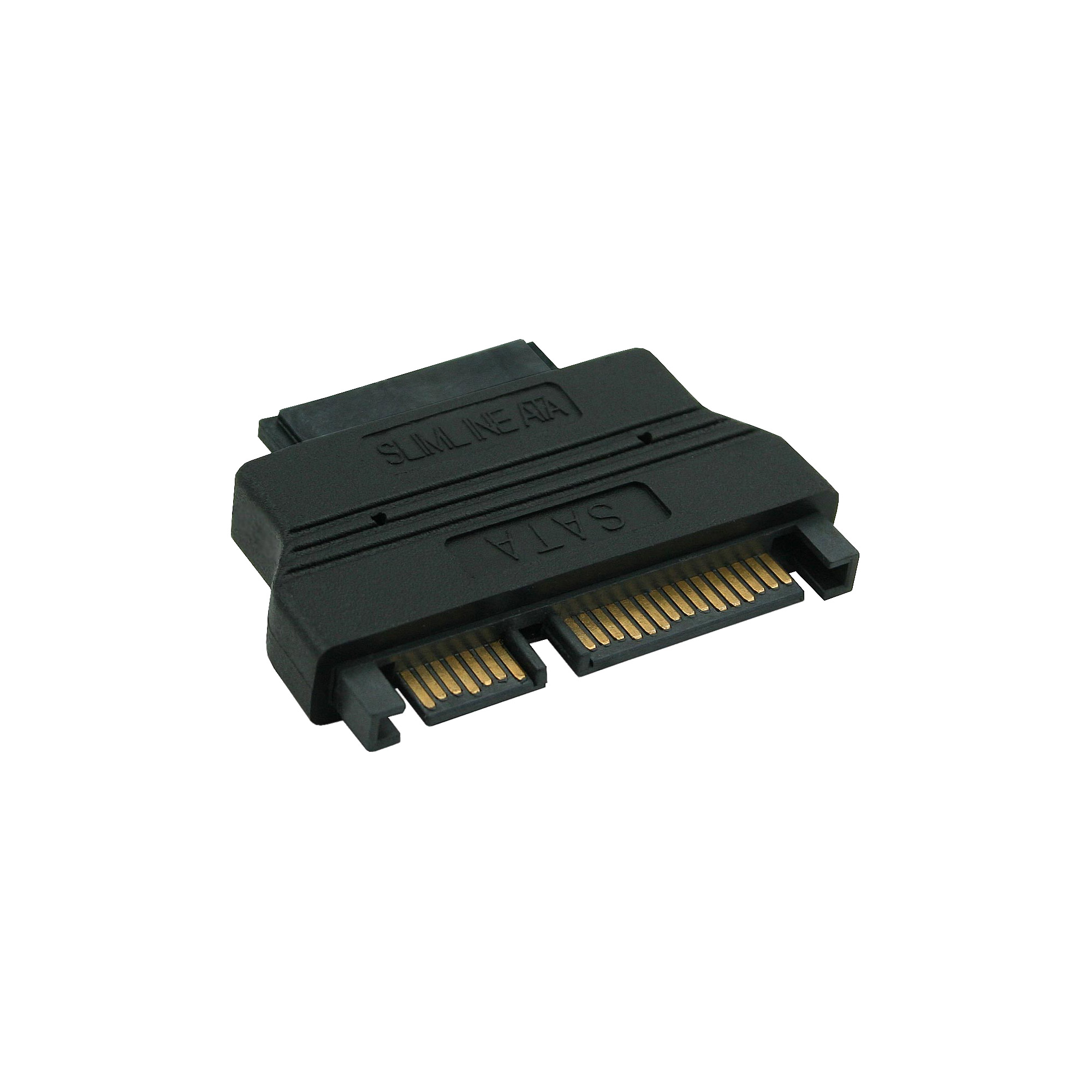 Inline® Adapter SATA, 22pol. Buchse (7+15) auf Slimline 13pol. Stecker (7+6)