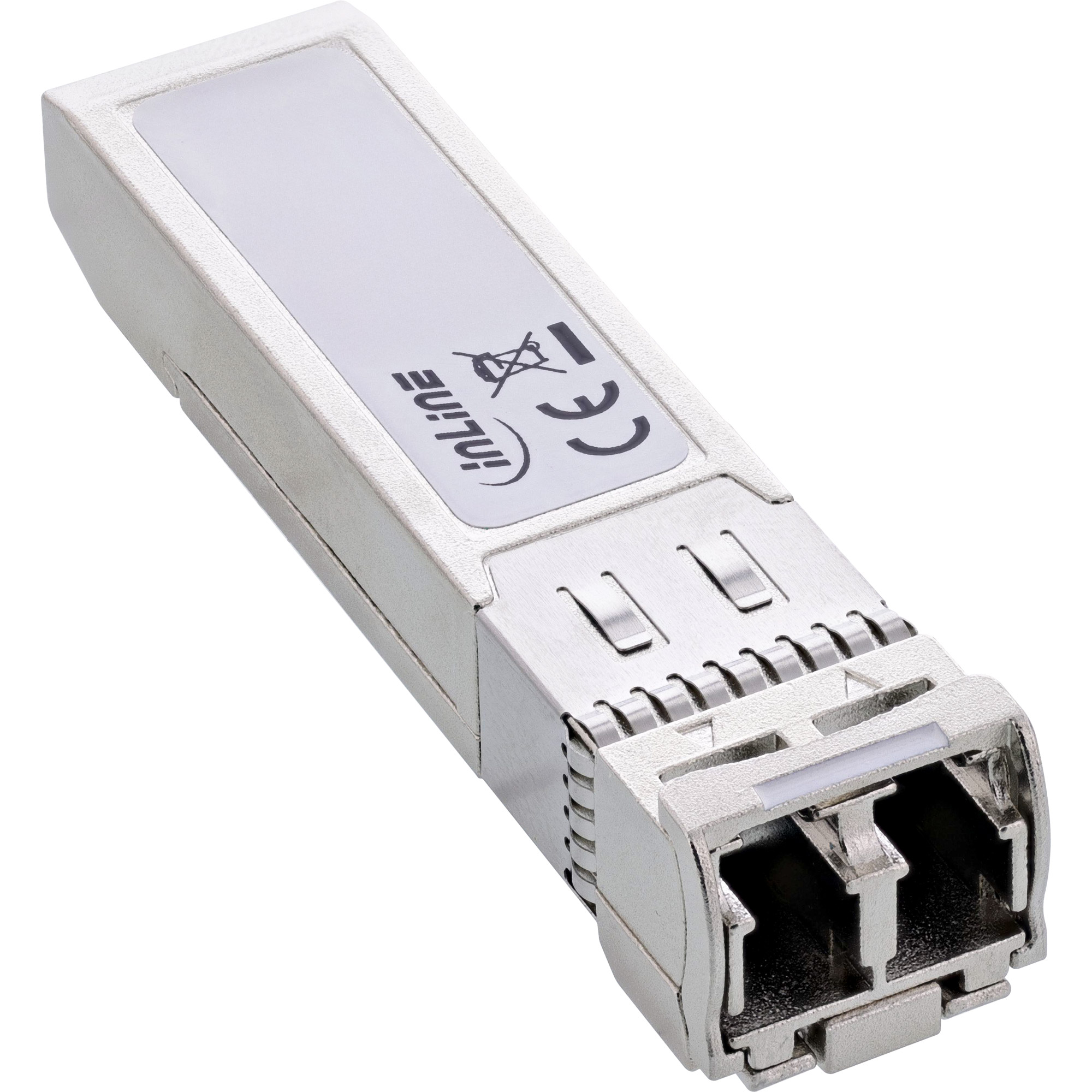 InLine® SFP+ Modul LWL 1550nm Singlemode mit LC Buchsen, 100km, 10Gb/s InLine® SFP+ Modul LWL 1550nm Singlemode mit LC Buchsen, 100km, 10Gb/s
