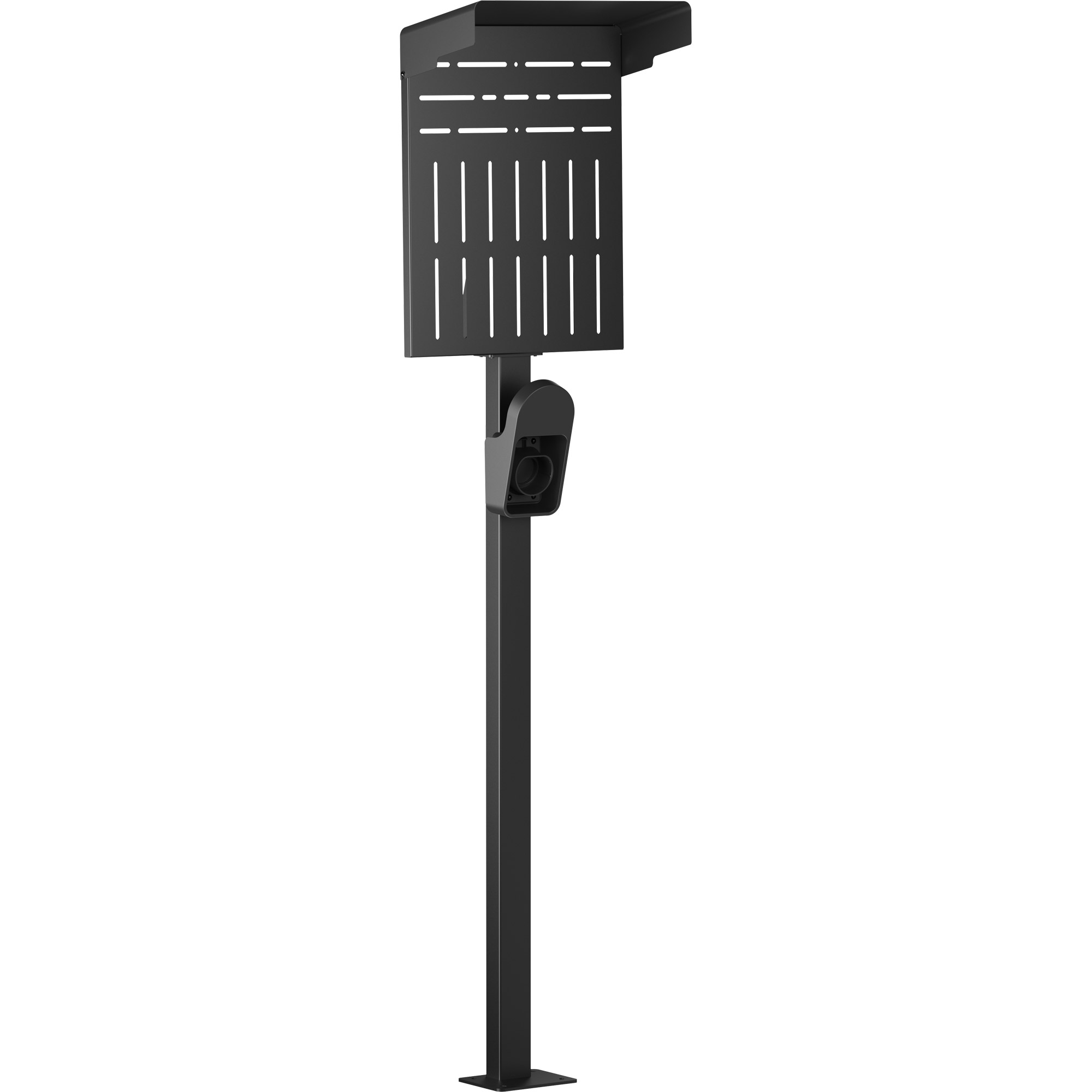 InLine® Universal Wallbox-Standfuß XL mit EV-Ladekabel Halterung, schwarz InLine® Universal Wallbox-Standfuß XL mit EV-Ladekabel Halterung, schwarz