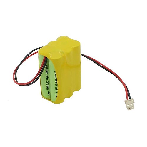 Notleuchtenakku NiMH 7,2V 600mAh F2x3 Micro AAA mit 200mm Kabel und Stecker ersetzt Beghelli 415390000 Notleuchtenakku NiMH 7,2V 600mAh F2x3 Micro AAA mit 200mm Kabel und Stecker ersetzt Beghelli 415390000