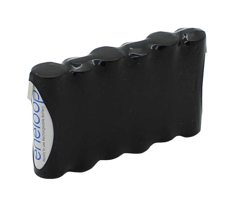 Akkupack NiMH 7,2V 2000mAh F1x6 Sanyo Eneloop HR-3UTG mit Lötfahnen Akkupack NiMH 7,2V 2000mAh F1x6 Sanyo Eneloop HR-3UTG mit Lötfahnen
