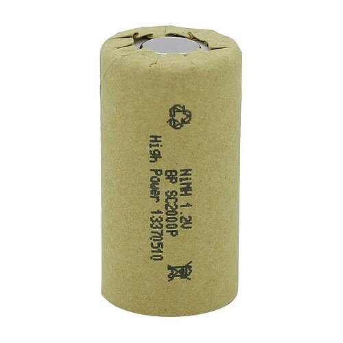 BP SC2000P NiMH-Akku 2000mAh Sub-C im Pappmantel High Power BP SC2000P NiMH-Akku 2000mAh Sub-C im Pappmantel High Power