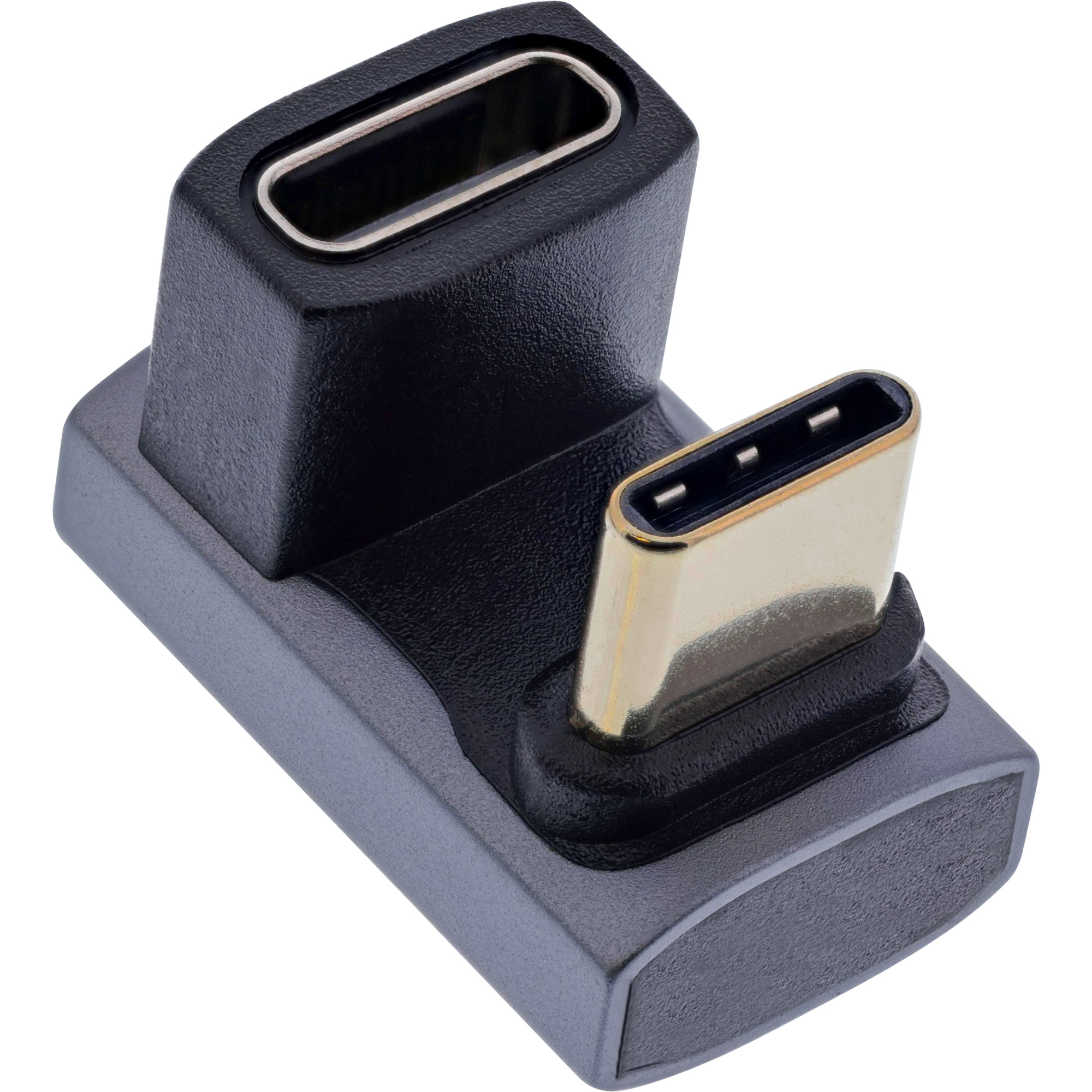 InLine® USB4 Adapter, USB-C Stecker/Buchse 180°, Aluminium, grau InLine® USB4 Adapter, USB-C Stecker/Buchse 180°, Aluminium, grau