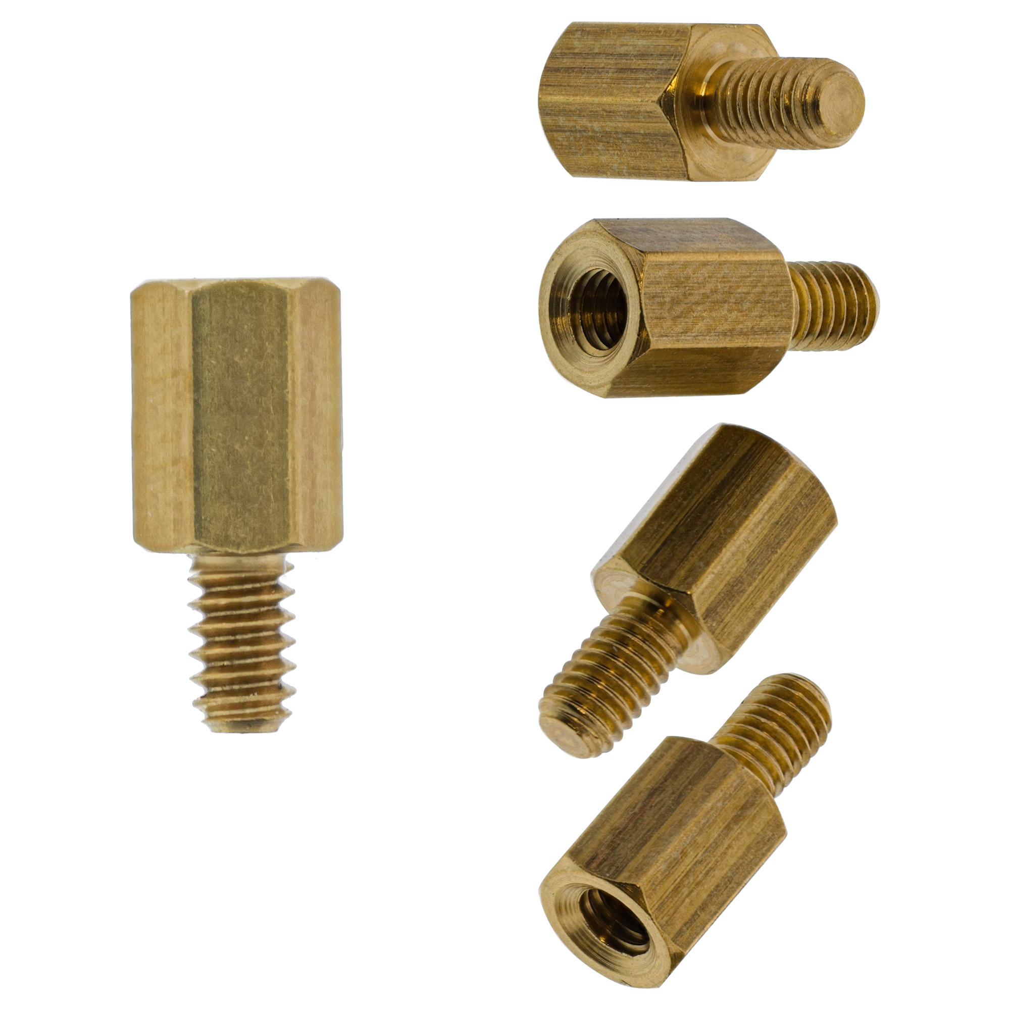 Inline® Abstandshalter Schraubenset, für Mainboards, metrisch, 50-teilig