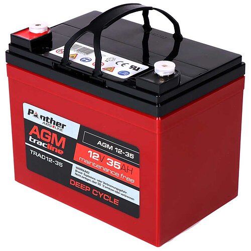 Panther tracline AGM Deep Cycle 12V 35Ah alternativ für MP36-12C Panther tracline AGM Deep Cycle 12V 35Ah alternativ für MP36-12C