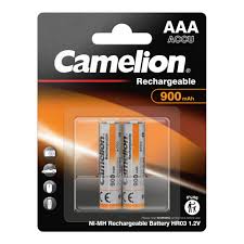 2x Camelion NiMH AAA Micro 900mAh HR03 Classic Akku 2x Camelion NiMH AAA Micro 900mAh HR03 Classic Akku