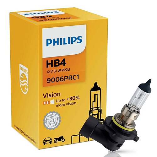 Philips HB4 12V 51W P22d Vision +30% 1 Stück