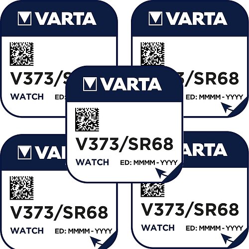 5x Varta SR916SW SR68 373 Silberoxid Batterie Varta 1,55 V