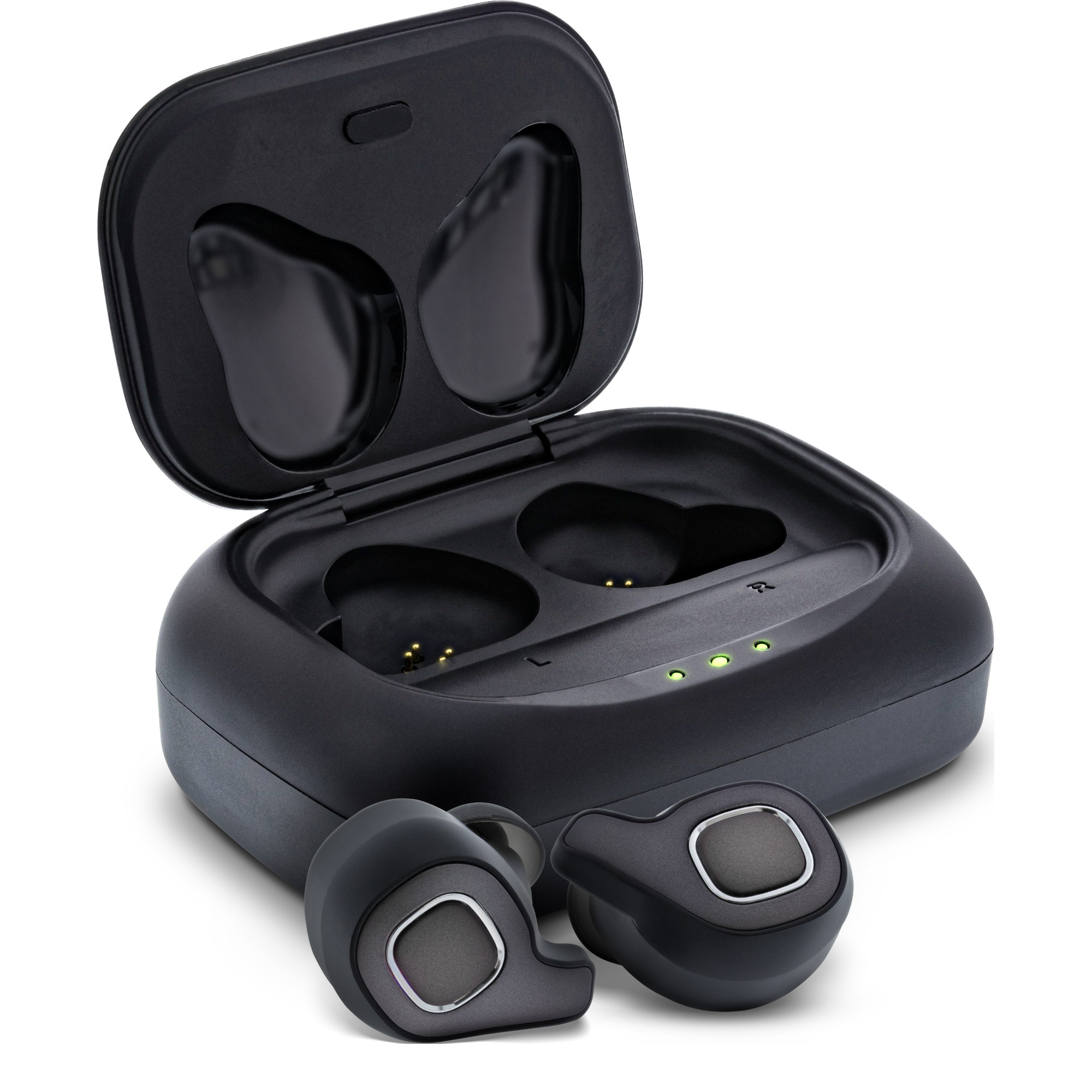 Inline® PURE Air TWS, Bluetooth In-Ear Kopfhörer mit TWS, mit Qi-Case PowerBank Inline® PURE Air TWS, Bluetooth In-Ear Kopfhörer mit TWS, mit Qi-Case PowerBank