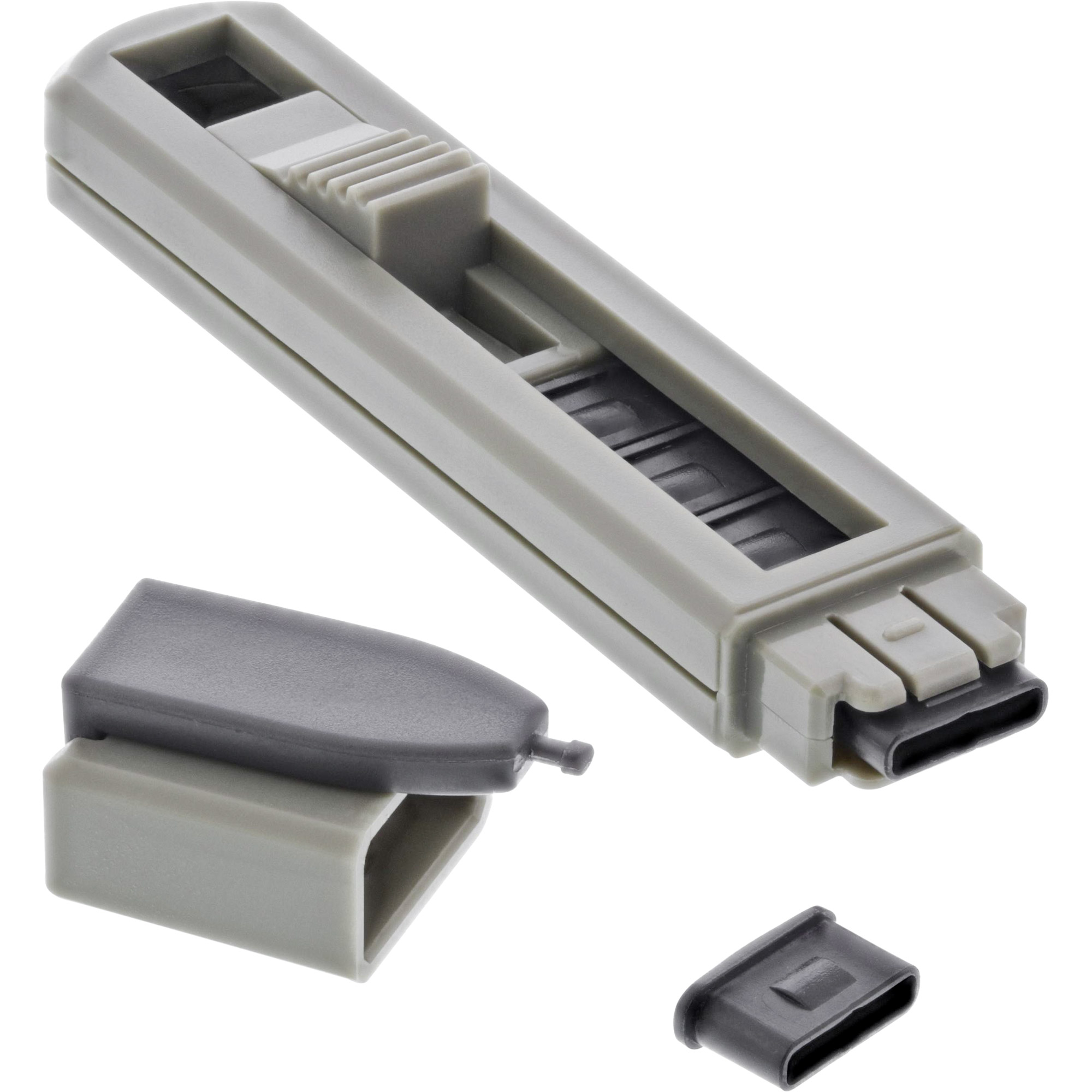 Inline® USB-C Portblocker, blockt bis zu 6 Ports