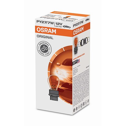 PY27/7W 12V Faltschachtel Original OSRAM