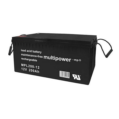 Multipower MPL200-12I AGM 12 V 200,0 Ah - M8 Schraubanschluss Multipower MPL200-12I AGM 12 V 200,0 Ah - M8 Schraubanschluss