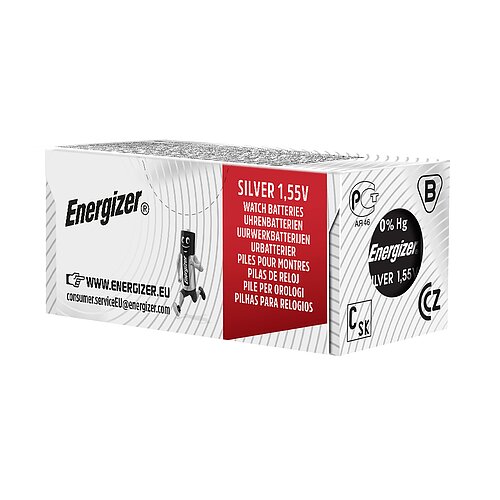 10x SR516SW SR62 317 Silberoxid Batterie Energizer 1,55V 