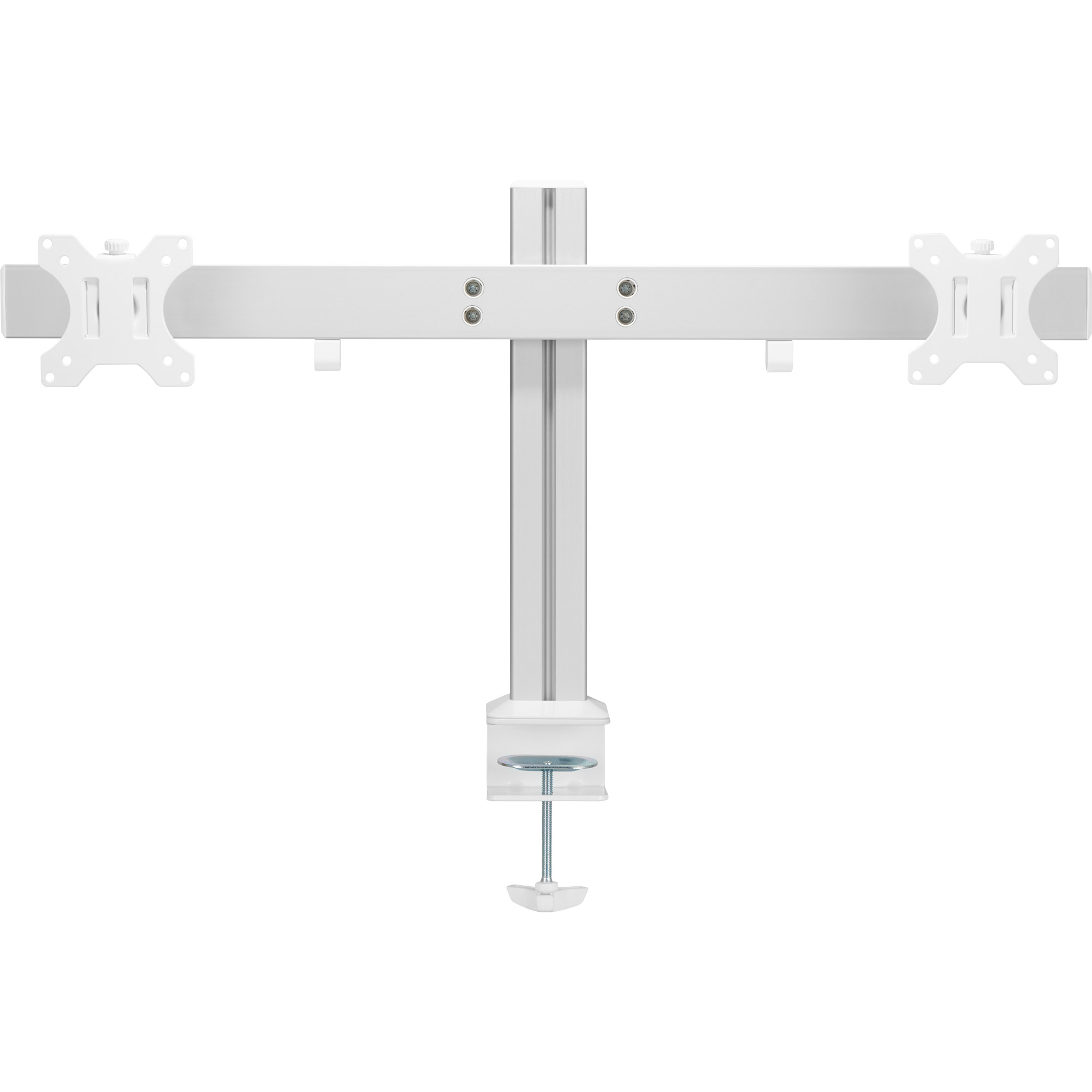 Inline® Aluminium Monitor-Tischhalterung für 2 Monitore bis 32", 8kg