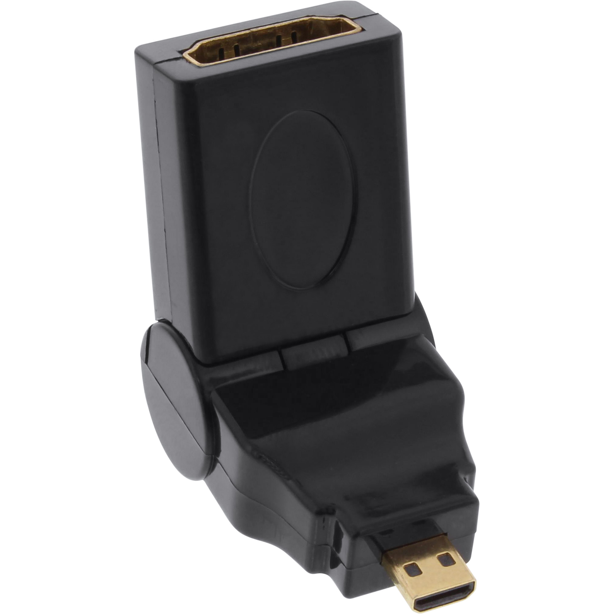 Inline® HDMI Adapter, HDMI A Buchse auf Micro HDMI D Stecker, flexibel, 4K2K Inline® HDMI Adapter, HDMI A Buchse auf Micro HDMI D Stecker, flexibel, 4K2K