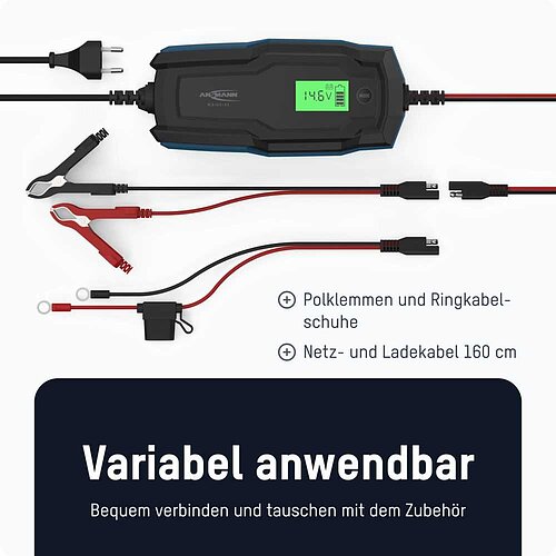 Ansmann Bleiladegerät BC 6-12V / 6A 1001-0145 Ansmann Bleiladegerät BC 6-12V / 6A 1001-0145